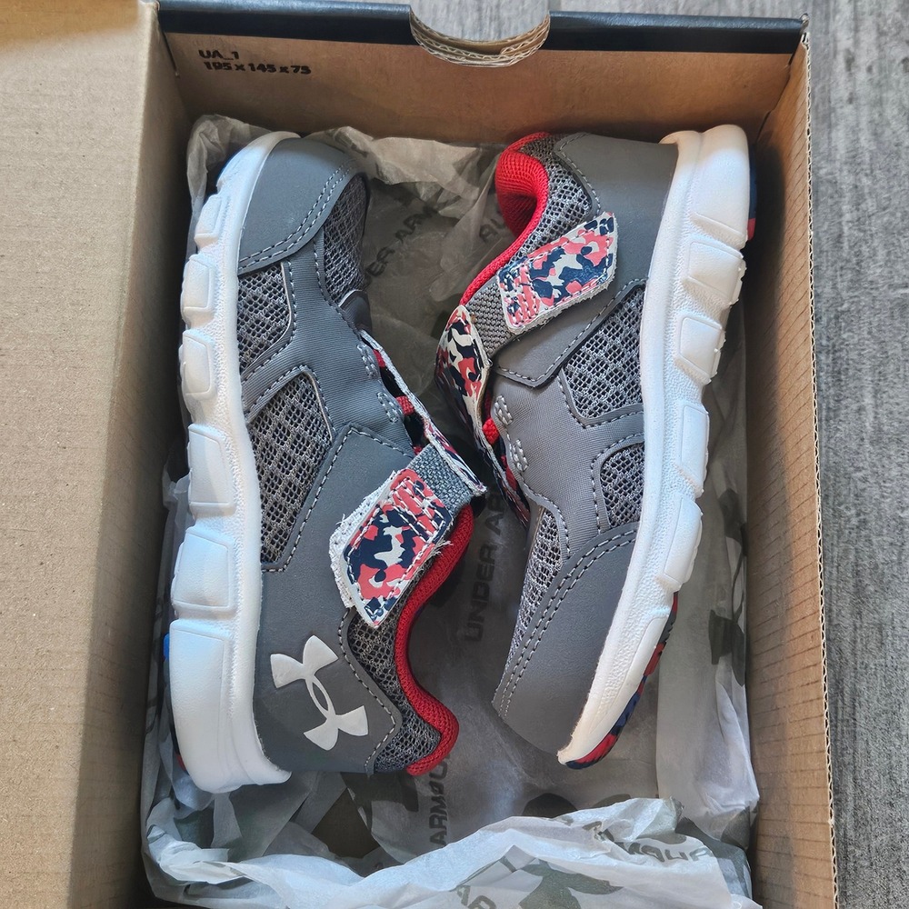 Under Armour Thrill RN AC Toddler 6K Running Shoes Sneaker Sporty Gym Play